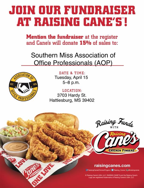 Raising Cane's Fundraiser