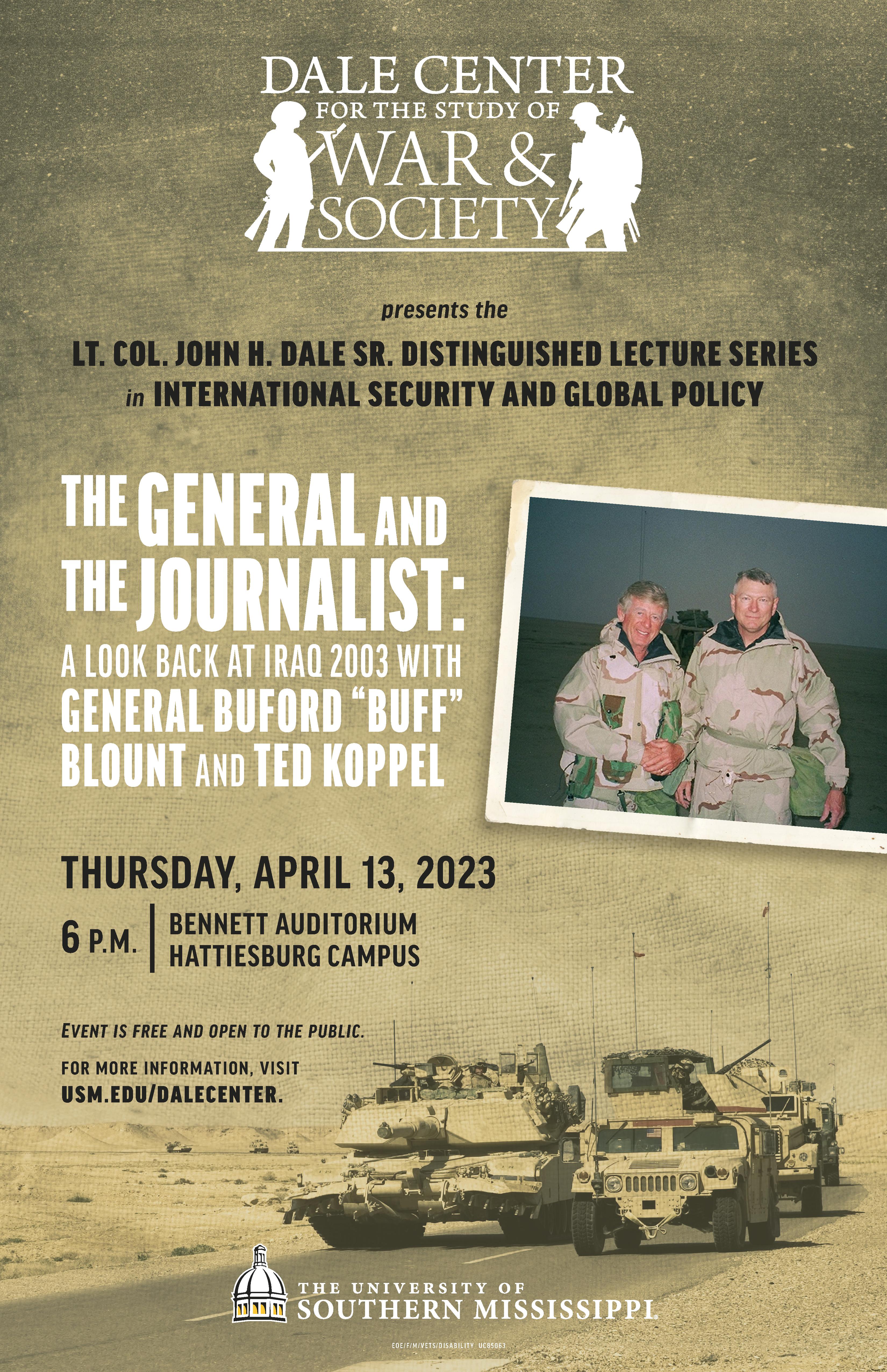 2023 Dale Distinguished Lecture Poster 2023 Dale Distinguished Lecture Poster