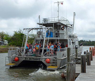 Student on vessel Student on vessel