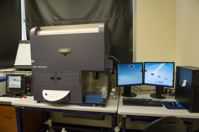 A picture of imaging facility equipment