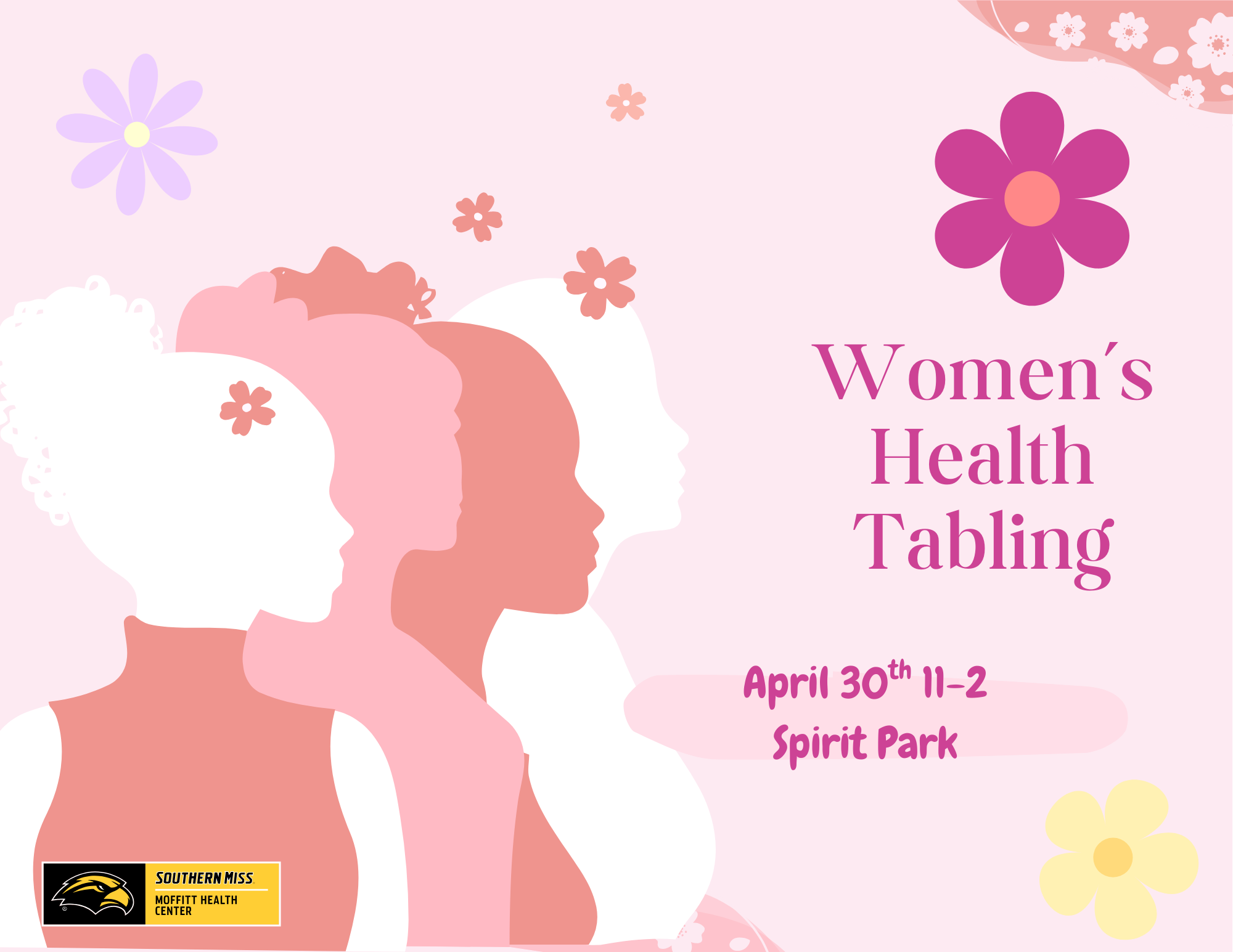 women's health tabling graphic