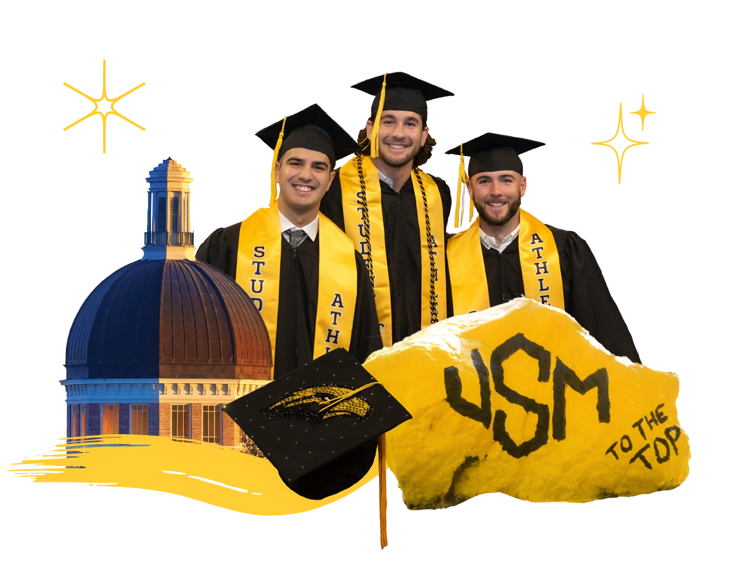 student graduating