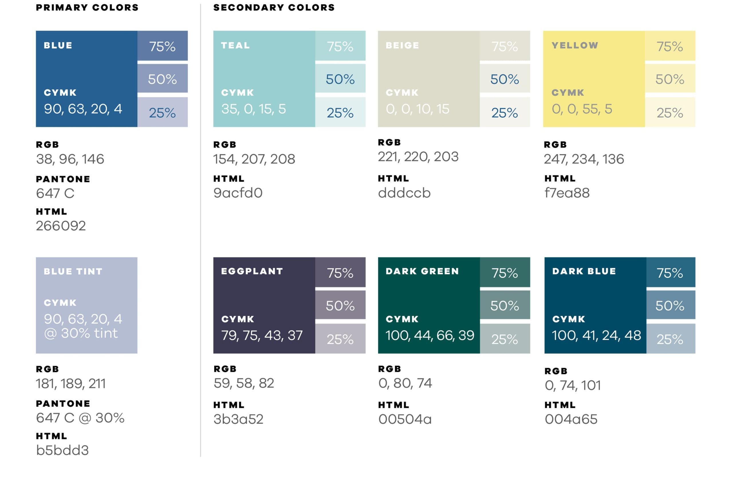 Samaritan color palette