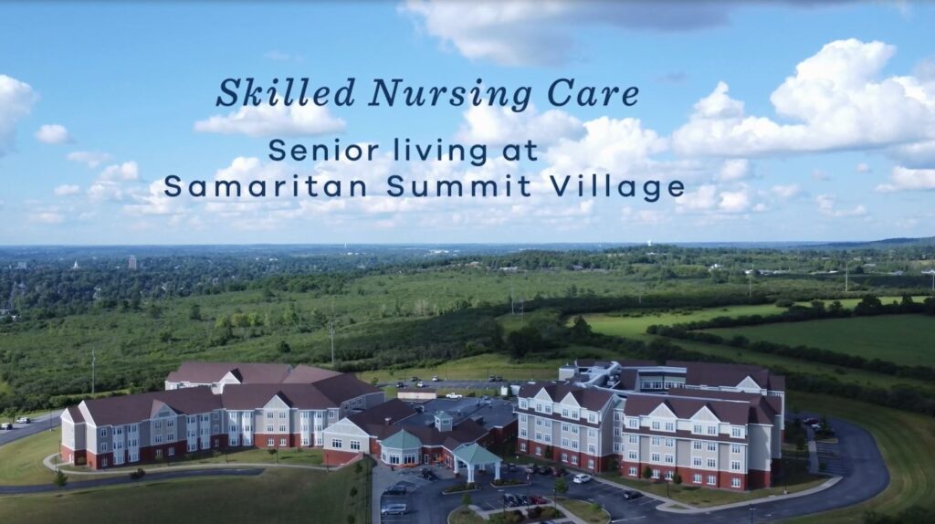 Samaritan Summit Village aerial view. Click to watch the video.