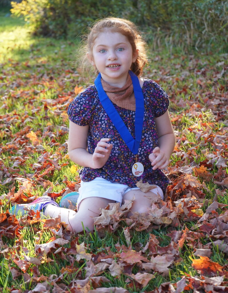 Portrait of Sophia, Children's Miracle Network of NNY 2024 Champion.
