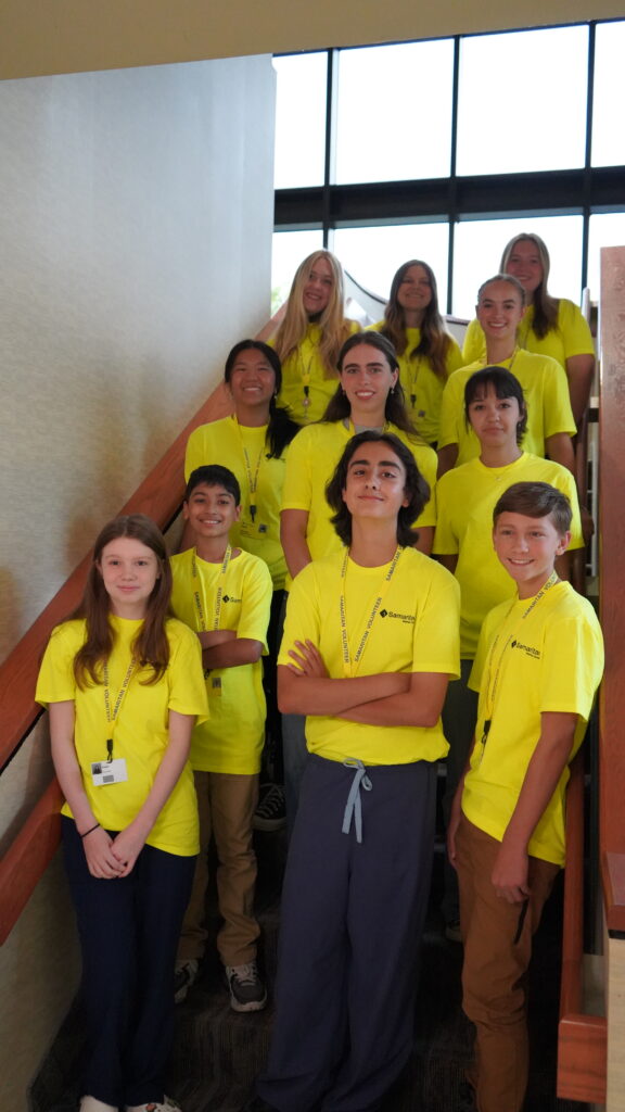 2024 Summer Teen Volunteer Program participants.