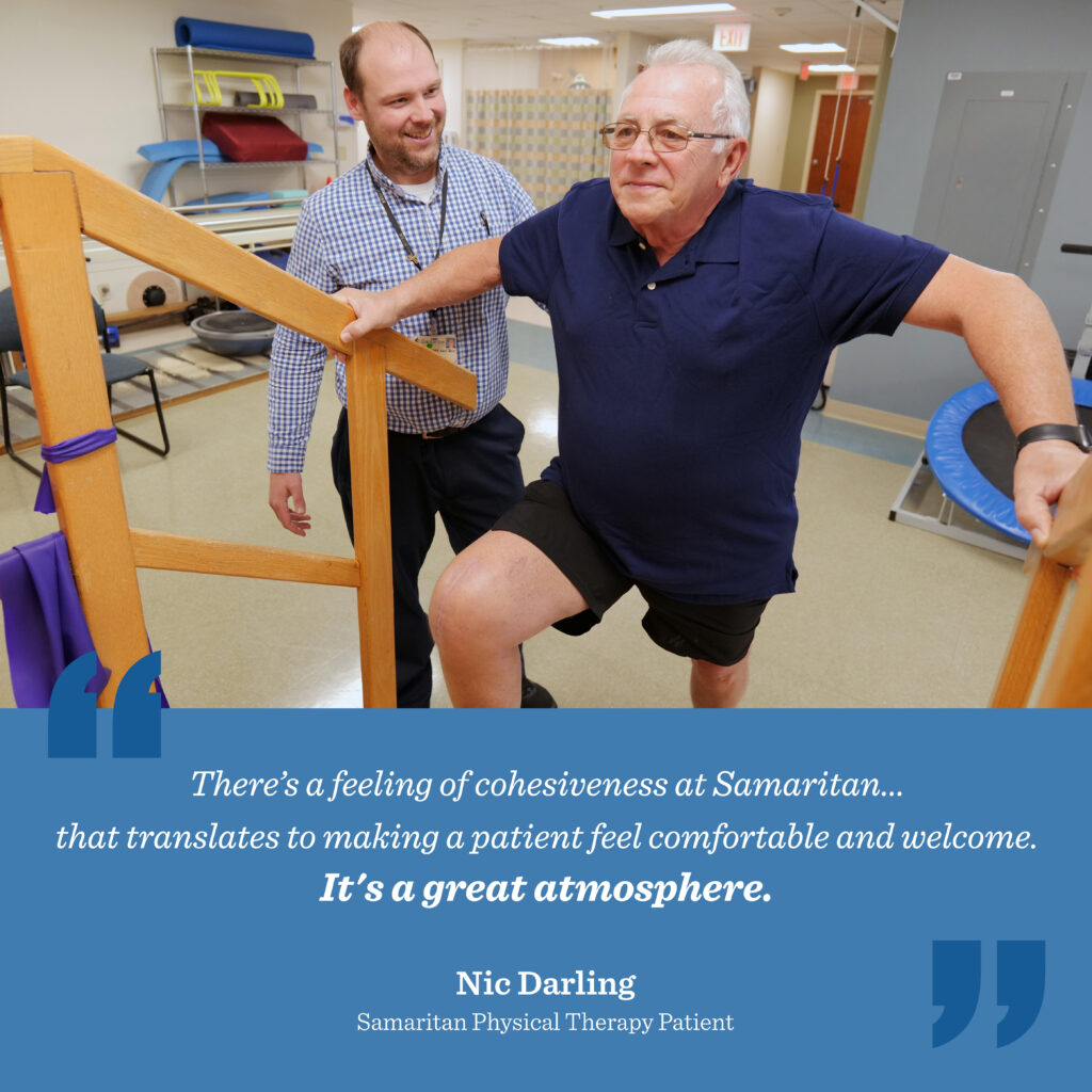 Physical Therapy Patient Nic Darling